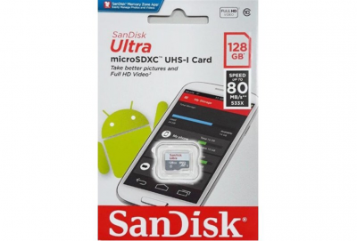 SanDisk 128GB Micro SDCard