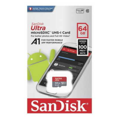SanDisk 64GB Micro SDCard